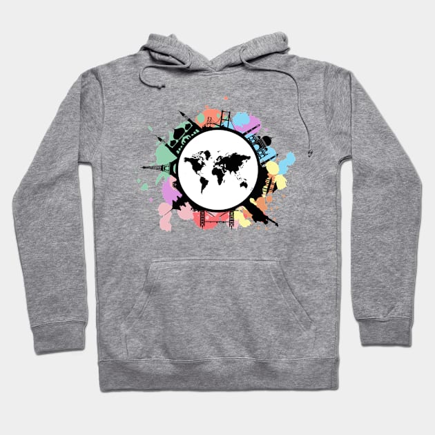 It's travel time Hoodie by BattaAnastasia